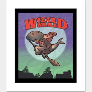 Wizard broom Posters and Art